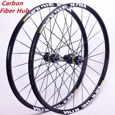 MTB Disc CROSSDTXT Bicycle Wheels Carbon Flower Hub Drum Mountain Bike Wheelset - Image 1 of 4