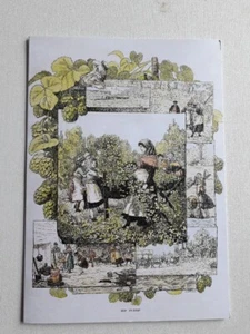 HOPFENPFLÜCKER, KENT. (Reproduktion aus den Illus London News.1880) Grußkarte. - Bild 1 von 2