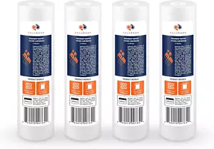 4 PACK Sistema Filtracion Limpieza Reemplazo Filtro Agua De Cartucho Universal - Picture 1 of 12