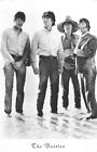 The Beatles Group Standing in Water Vintage 1968 Real Photo RPPC Postcard