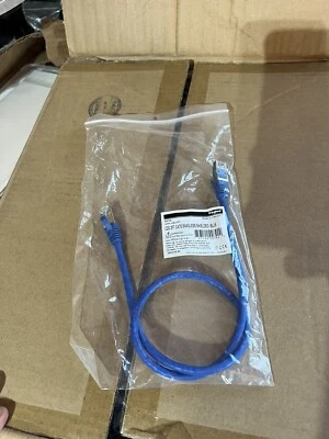 C2G 00792 Cat6 Cable - Snagless Shielded Ethernet Network Patch Cable, Blue 2FT - Image 1 of 4