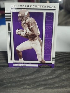 Randy Moss- Legend. Incert- Silver Foil- 2021 Panini Contenders Football - Picture 1 of 5