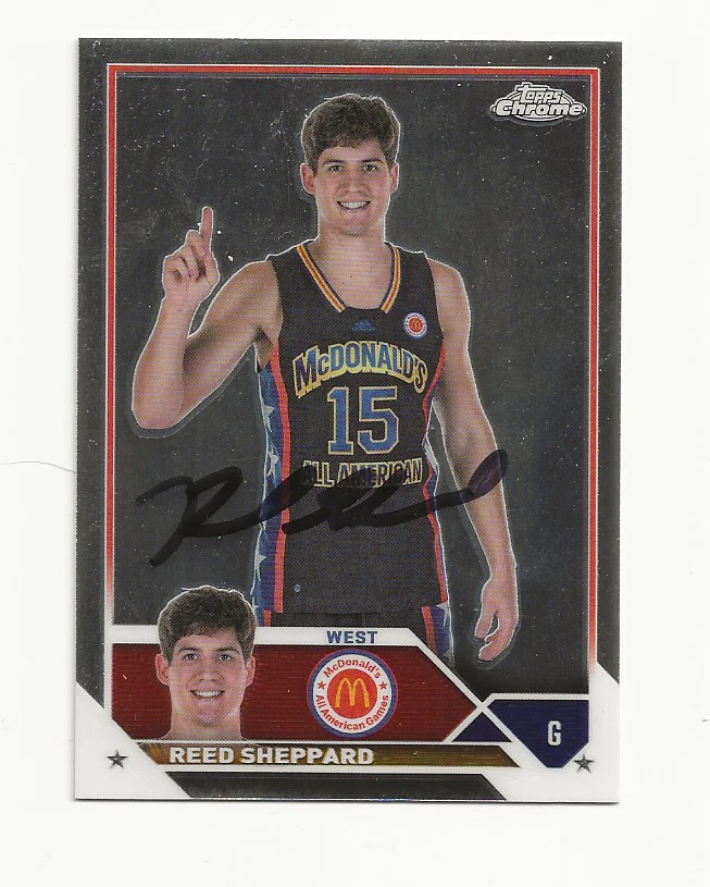 REED    SHEPPARD    KENTUCKY       AUTOGRAPHED    CARD Foto 1 de 1