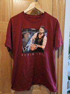 Rare Cleveland Cavaliers Cavs Kevin Love T-Shirt Basketball Adult Size Large - Picture 1 of 3