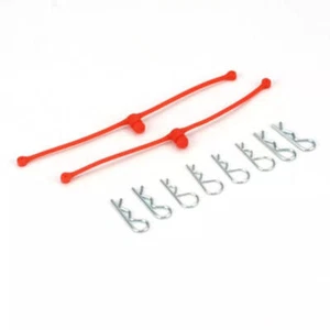 Dubro 2252 Body Klip Retainers Orange (2) Car or Truck Body Clip - Picture 1 of 1