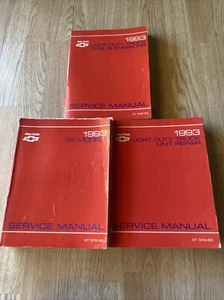 1993 CHEVY C/K Truck Service Shop Manual Set (3) 1500 2500 3500 SILVERADO_OEM - Picture 1 of 7