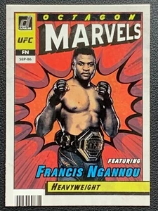 Francis Ngannou 16 octágono Marvels Donruss UFC Panini 2022 - Imagen 1 de 2