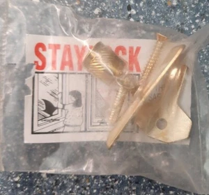 Window Stay Lock Casement Key Brass Pin - Picture 1 of 2