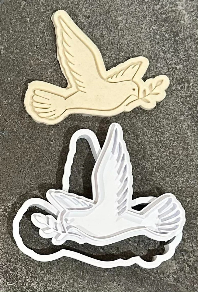 Dove cookie cutter and stamp - image 1 of 1