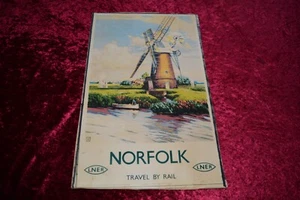 Fabulous Vintage copy of a LNER Poster of Norfolk - Picture 1 of 7