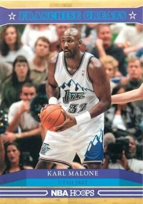 2012-13 Hoops Franchise Greats #12 Karl Malone - Image 1 of 2