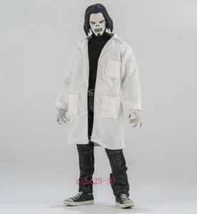 1/12 Scale White Lab Coat Overcoat Doctor Clothes For 6" SHF Nota Mez.TBL Figure - Picture 1 of 15