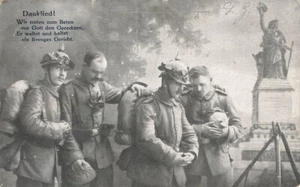 731567) AK 1. WK "Dank Lied" gelaufen 1918 - Bild 1 von 1