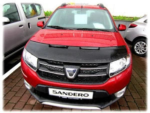 CAR HOOD BONNET BRA fit Dacia Sandero since 2012 NOSE FRONT MASK BRA DE CAPOT - Imagen 1 de 3