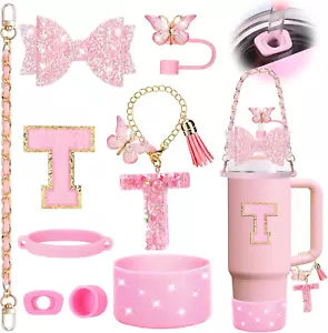 9PCS Bling All Cup Accessories Set for Stanley Cup 30Oz 40Oz Tumbler with Handle - Picture 1 of 8