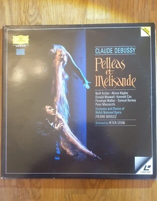 Claude DeBussy PELLEAS ET MELISANDE DGG Laserdisc OPERA - Image 1 of 4