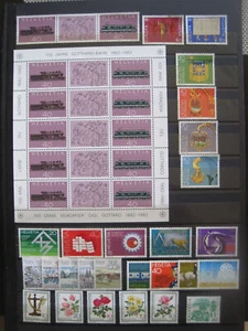 Svizzera Annata 1982 Minr. 1214-1241 Fdc-Raro / Set Non Timbrato Per Selezione - Picture 1 of 8