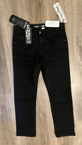 Cultura BCP-99096 Boys Natural Flex Comfort Stretch Slim Jeans, Black Size 14 - Picture 1 of 14