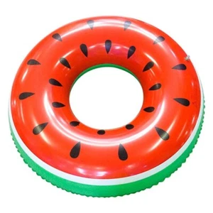 Outdoor Watermelon Pool Float - 35" X 35” Pool Float – Inflatable Pool Ring - Picture 1 of 4