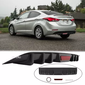 Alerón difusor cenefa parachoques trasero coche aletas para Hyundai Accent Elantra GT - Imagen 1 de 18