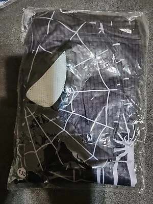 Fantasia de Halloween Symbiote Spider-Man 130cm infantil M (tamanho 8) - NOVA - Imagem 1 de 2