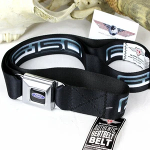 Ford Oval F-150 Logo Pick Up USA Seatbelt Gürtel Textilgürtel Umfang 77 - 130 - Picture 1 of 1