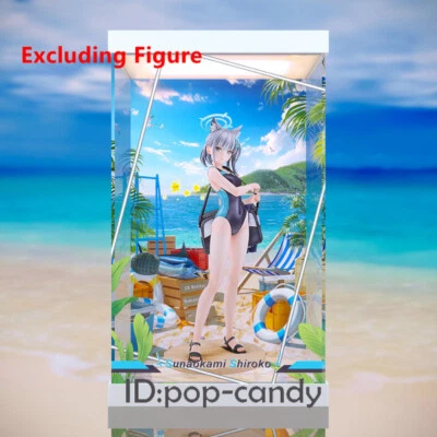 Acrylic Led Display Cases For GSC 1/7 Blue Archive Sunaōkami Shiroko Figure - Image 1 of 3