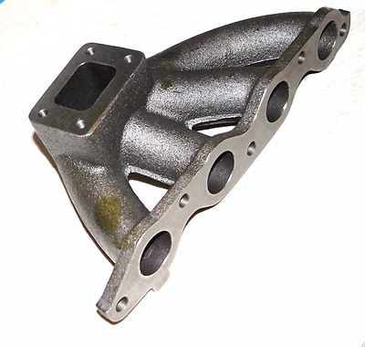 Colector turbo de hierro fundido para 85-87 Toyota Corolla 1.6L 4AGE T25 brida Foto 1 de 4