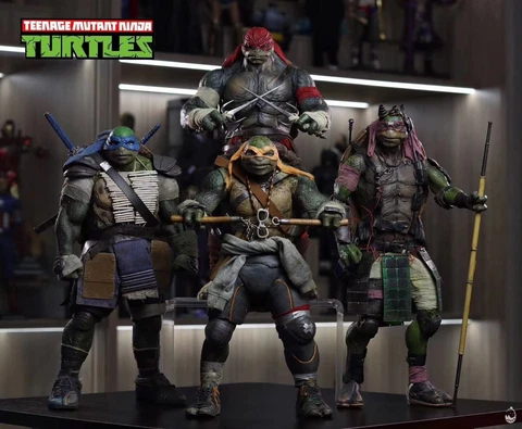 Threezero Teenage Mutant Ninja Turtles - complete set 1.0 version Cover