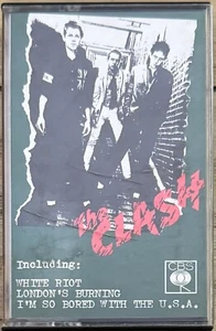 The Clash ‎– Self Titled (Cassette UK 1982 VG+/VG+) Punk - Picture 1 of 5