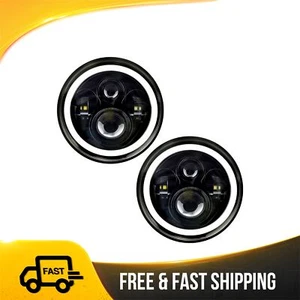 2x Front Headlight Assembly Left RightFits Jeep Wrangler JK Jeep Wrangler - Picture 1 of 11