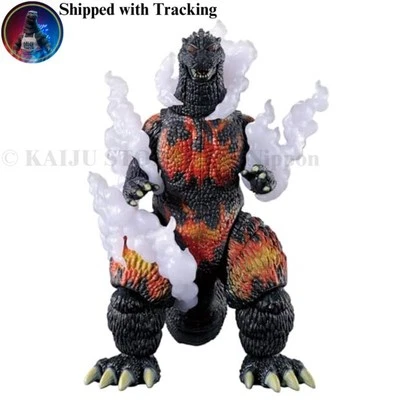 BANDAI Burning Godzilla Action Figure with Smoke Effect 1995 Ver Japanese PVC - Image 1 of 4