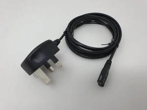 For Technics SH-DJ1200 DJ Mixer Mains Power Cable AC Power Lead Cord 2m UK Plug - Afbeelding 1 van 5