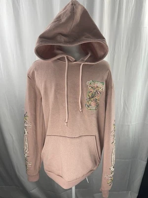 Moletom com capuz Fresh Laundry masculino California Skull gráfico tamanho médio streetwear - Imagem 1 de 4