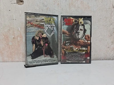 Hair Metal Cassette Lot Quiet Riot Condotion Critical Twisted Sister Stay Hungry - Image 1 of 4