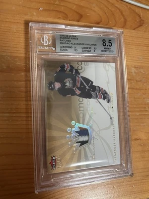 Parche Alexander Ovechkin Rookie Scoring Kings 2005 SKP-AO BGS 8,5 raro #1/50 Foto 1 de 4
