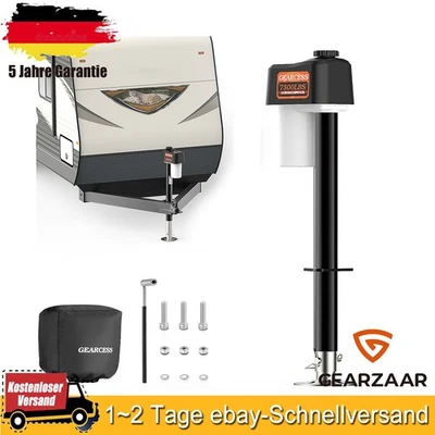 Electric Support Base Trailer Caravan for RV Trailer Camper LED Light IP65 - Image 1 of 4