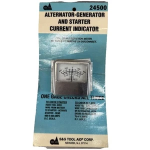 S&G Tool Aid Alternator Generator and Starter Current Indicator 24500 NOS VTG - Bild 1 von 12