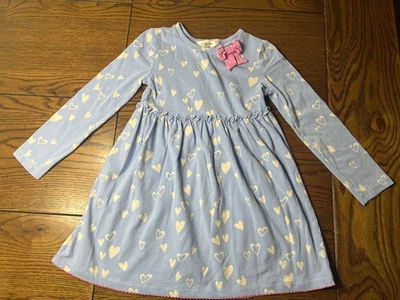 Vestido estampado Matilda Jane Hearts All Around usado en excelente estado niñas jardín encantado talla 6 Foto 1 de 3