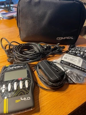 Electrosimulador y paquete completo de accesorios Compex sp 4.0 Foto 1 de 2