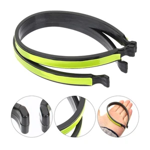 4 Pcs Reflective Trouser Clip Cycling Bicycle Clips for Pant Legs - Picture 1 of 12
