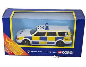 CORGI TY 87302 BMW ESTATE POLICE PATROL CAR Boxed Diecast Model Vehicle - Picture 1 of 6