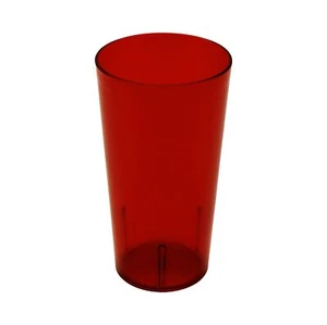 GET Enterprises 32 Unzen große Becher bruchfeste Trinkbecher rot 12er Pack - Bild 1 von 3