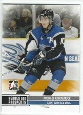 2009-10 ITG Heroes & Prospects Update #186 Michael Kirkpatrick