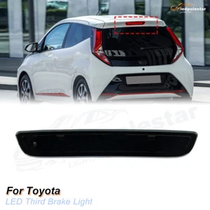 Tercera luz de freno central LED lente de humo para Toyota Aygo/Peugeot 108 2014-2022 - Imagen 1 de 12