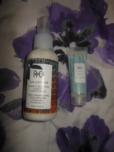 R + Co SUN CATCHER POWER C BOOSTING LEAVE IN CONDITIONER 4,2 OZ + WASSERFALLGLANZ - Bild 1 von 3