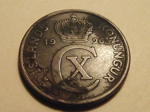 #2317 Islandia; 5 Aurar 1926 - Imagen 1 de 2