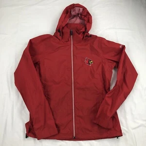 Columbia Louisville Cardinals Rain Jacket Medium Womens Red - Picture 1 of 23