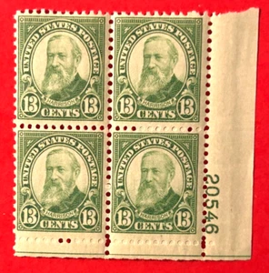 US Sc#694 1931 23th President Plate Blk of 4 Mint NH OG VF Perf:11x10 1/2 (1-264 - Picture 1 of 3