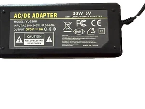 5v/30watt Power Supply (Great For LEDs) - Afbeelding 1 van 2